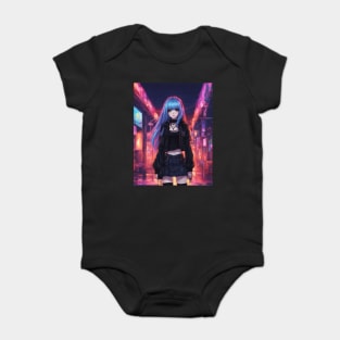 Darkest Symphony Collorful Street Baby Bodysuit